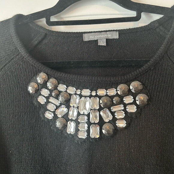 Embellished Black Sweater - Picture 3 of 4